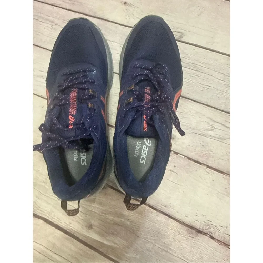 Asics Gel Ventura 9 Trail Running Shoes Blue Athletic Gorpcore Women's 8 Wide